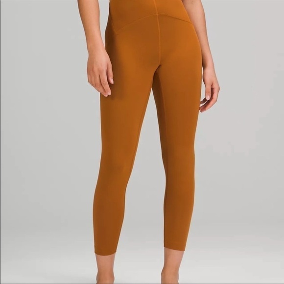 Lululemon Women's InStill High-Rise Tight 24” Butternut Brown  Size 0 Fall - Picture 5 of 9
